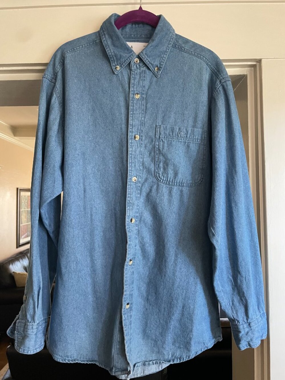 Five Four LA Men's Chambray Button Down - M